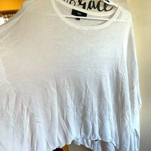 Mossimo XXL White Midi Sweater